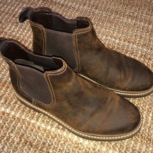 Clark's Brown Leather Chelsea Boots